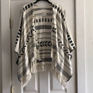 Aztec Southwest Style Poncho